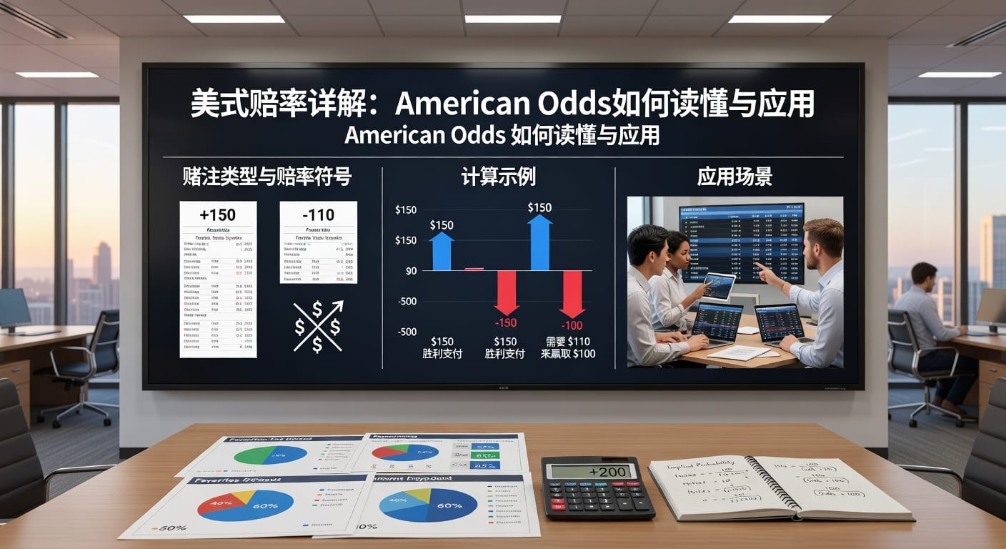 美式赔率 american odds 乐鱼体育官网应用指南