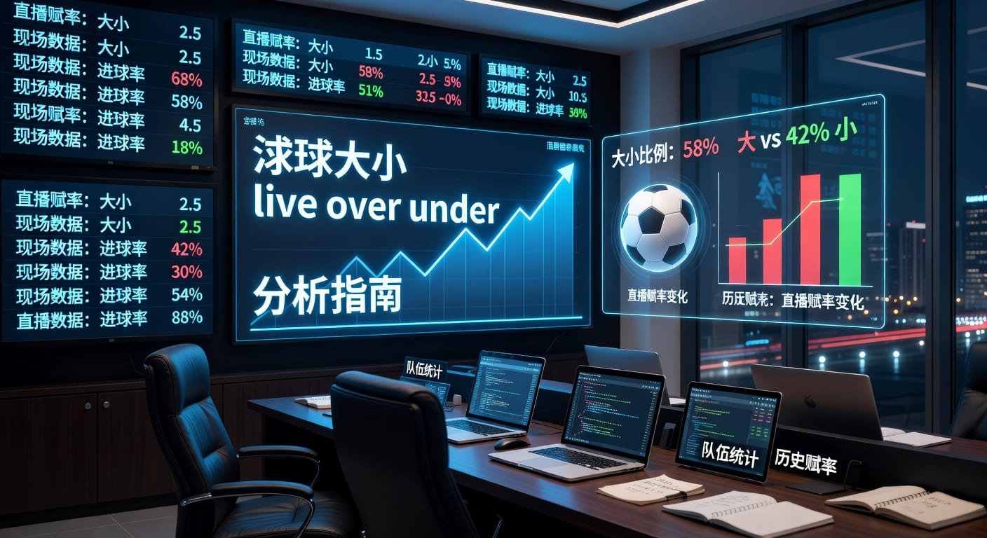 滚球大小 live over under 实时分析 体育数据分析