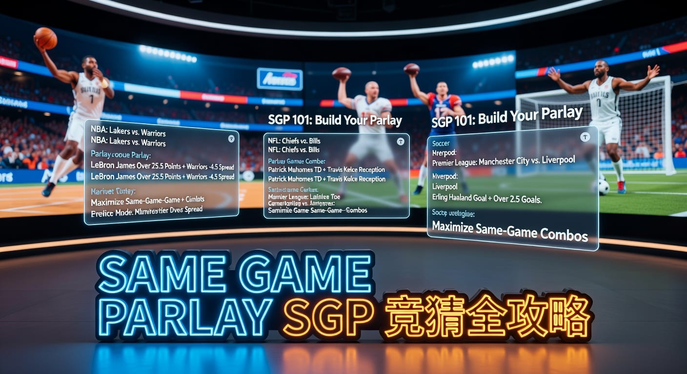 Same Game Parlay (SGP) 投注指南 | 2026年世界杯新玩法