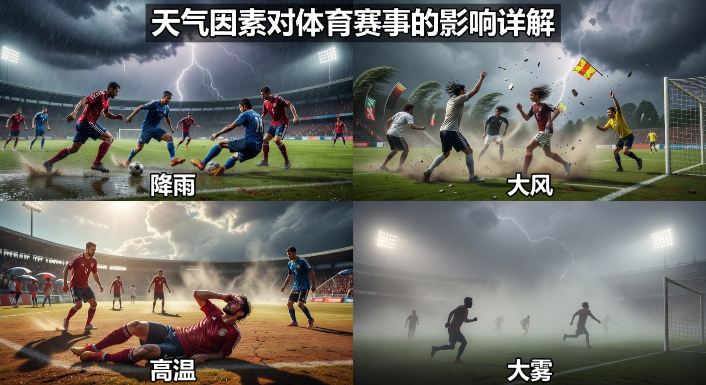 天气因素 Weather Factors：影响体育赛事结果的关键变量解析
