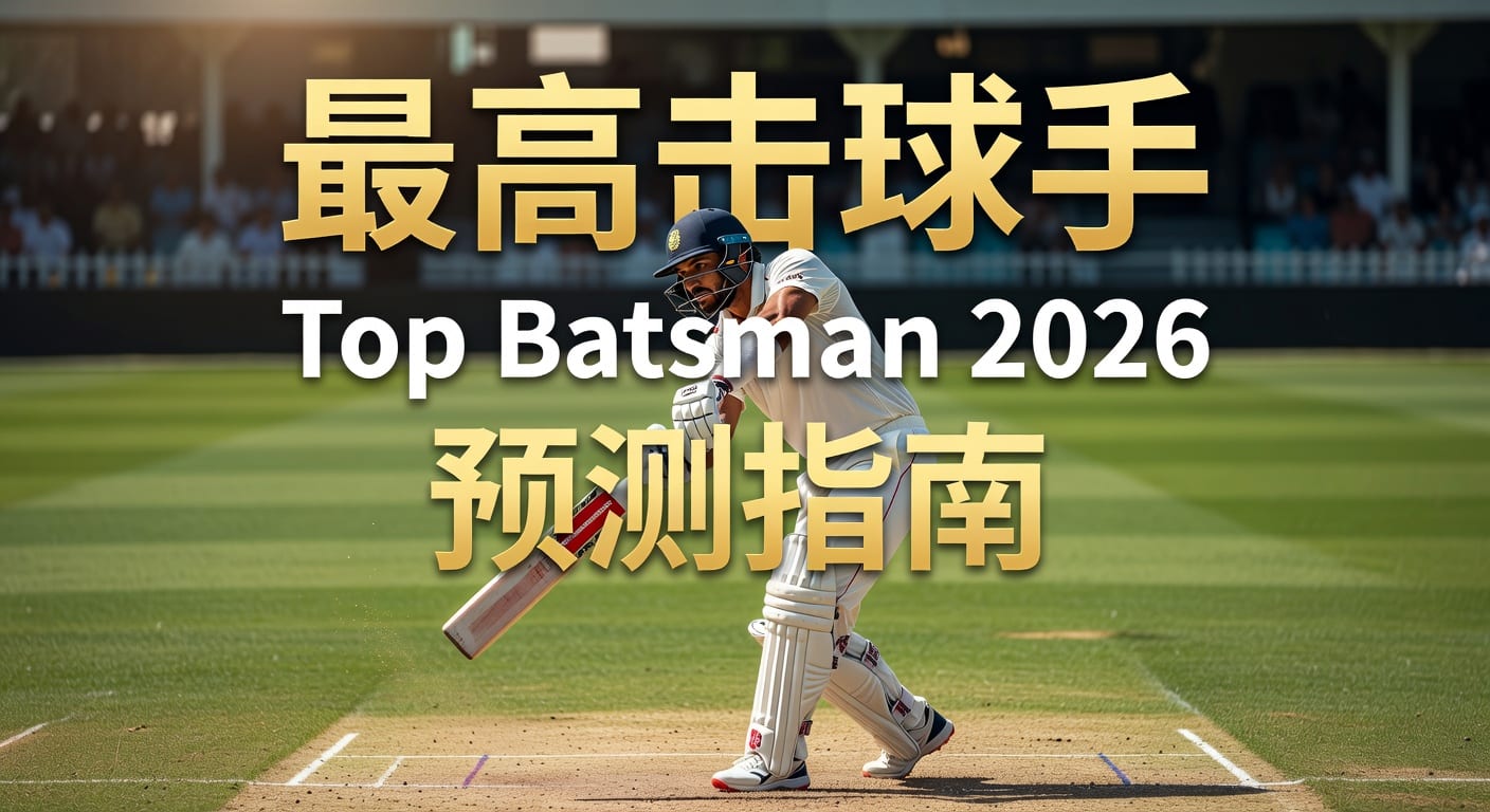 2026年世界杯投注：最高击球手 Top Batsman 分析与预测