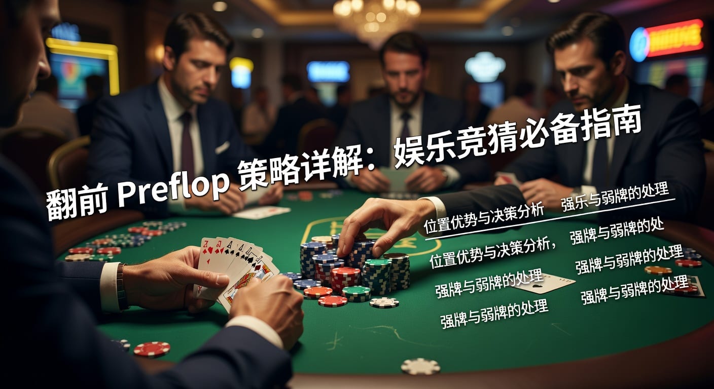 翻前 preflop：2026年体育串关推荐实战指南