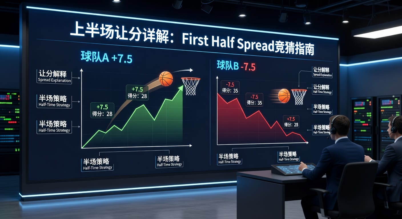 上半场让分 first half spread｜体育赛事分析