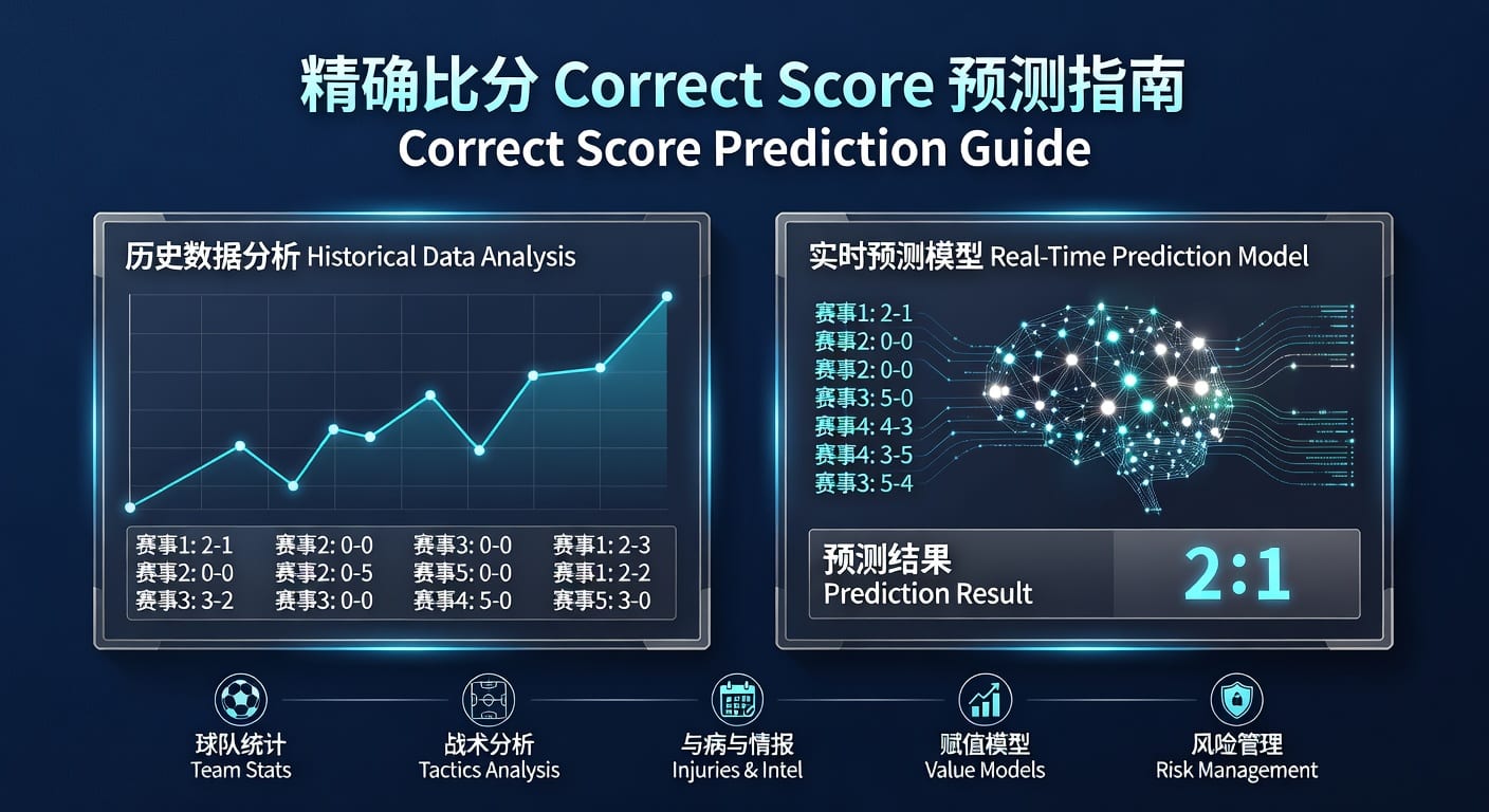 精确比分 correct score：2026年世界杯投注比分预测
