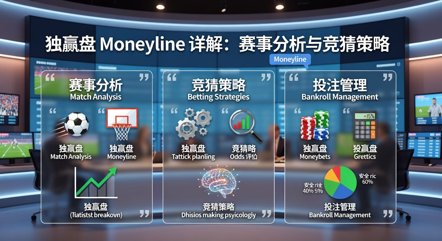 独赢盘 moneyline 实战解析与投注技巧